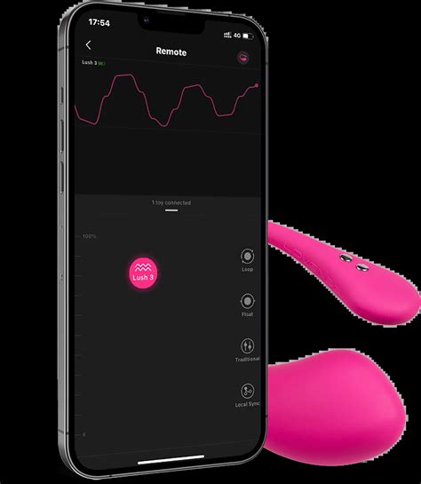 Lovense® Lush 3 Bluetooth Remote Control G Spot Vibrator