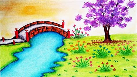 Https://tommynaija.com/draw/how To Draw A Beautiful Garden Scene