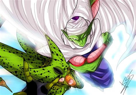 Please like & share this video! Piccolo and Cell Dragon Ball Z by Sersiso on DeviantArt