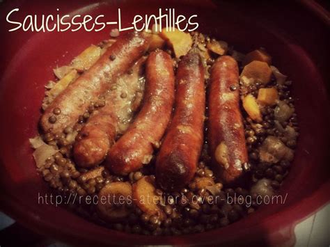 Saucisses Lentilles Les Recettes de Virgin