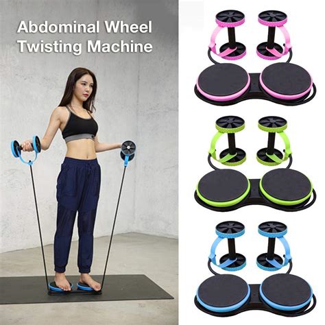 Urbenlife Nuevo Sport Core Double Ab Power Ab Roller Ab Wheel Fitness