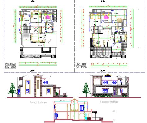 Project Of Interior Design With Detailing Dwg File Cadbull