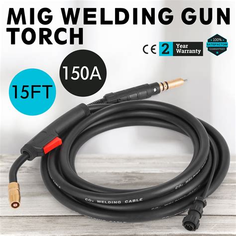 180a Mig Gun Fit Miller Cricket Xl Wire Feed Welder Welding Equipment