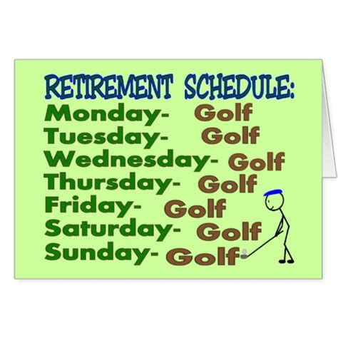 Quotes About Retirement And Golf 28 Quotes