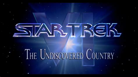 Star Trek Vi The Undiscovered Country Sci Fi 1991 Trailer Youtube