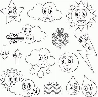 Weather Coloring Pages Preschool Worksheets Printable Worksheet