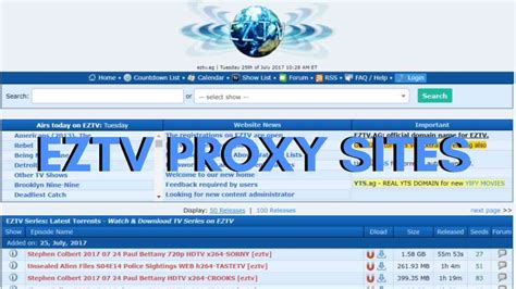 Eztv Proxy Torrents Working 100 Unblock Eztv Digital Tech Updates