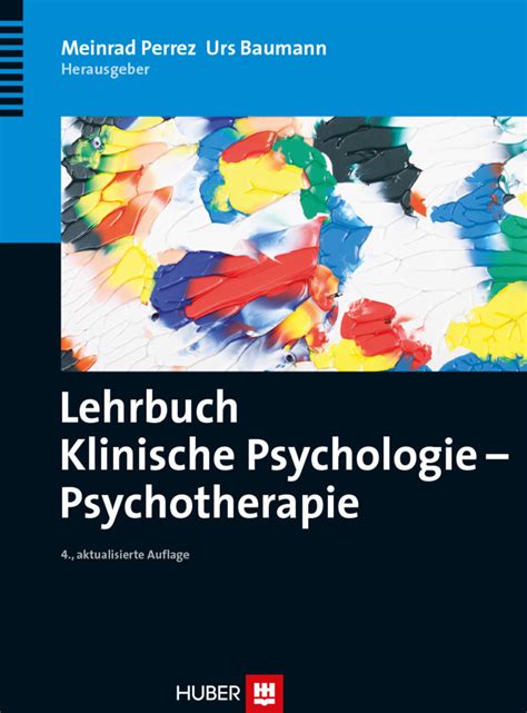 Lehrbuch Klinische Psychologie Psychotherapie 2011 Hogrefe