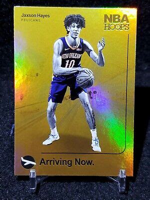 2019 20 NBA Hoops Arriving Now HOLO Foil 8 Jaxson Hayes New Orleans