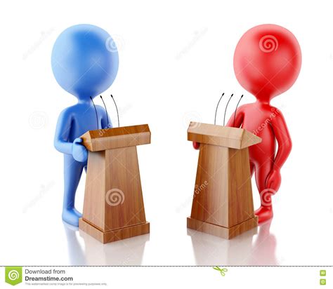 Debat or débat may refer to: 3d Mensen Die Tegenstanders In Een Debat Zijn Stock ...