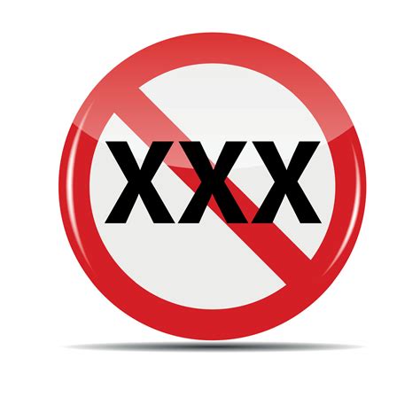 Vector Xxx Sign Isolated On White Background Vector Art At Vecteezy
