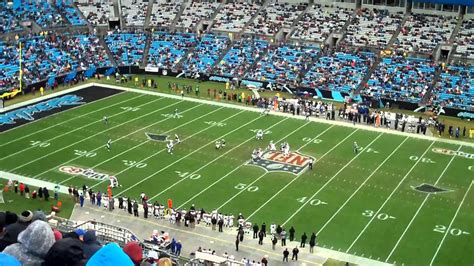 Bank of america has 4,277 branches nationally across the country. View from Section 512 Bank of America Stadium - YouTube