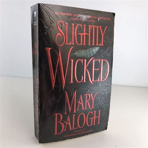 Slightly Wicked By Mary Balogh Bedwyn Sagafree Shippingeach Added Paperback 9780440241058