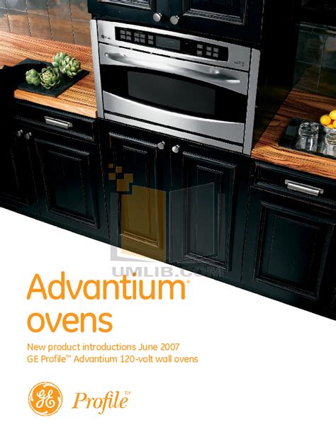 Download Free Pdf For Ge Profile Advantium Scb2001kss Oven Manual