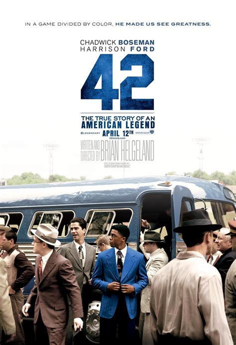 This amazing piece is an enlarged replica of the jackie robinson movie 42! 42 Movie Posters (8)