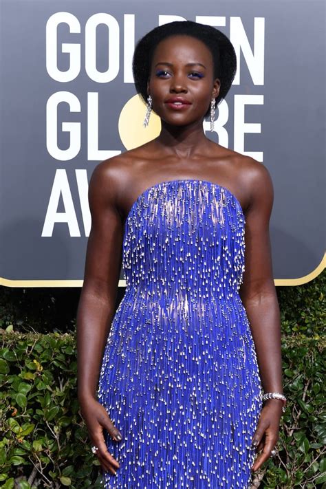 Lupita Nyongo Dress And Heels At The 2019 Golden Globes Popsugar