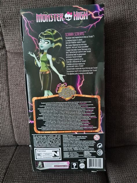 Monster High Scarah Screams Freaky Fusion Ebay