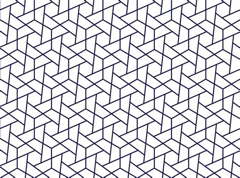 Geometric Mosaic Seamless Pattern