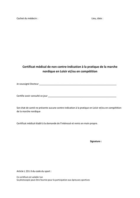 Certificat Médical Téléchargement Gratuit Documents Pdf Word Et Excel