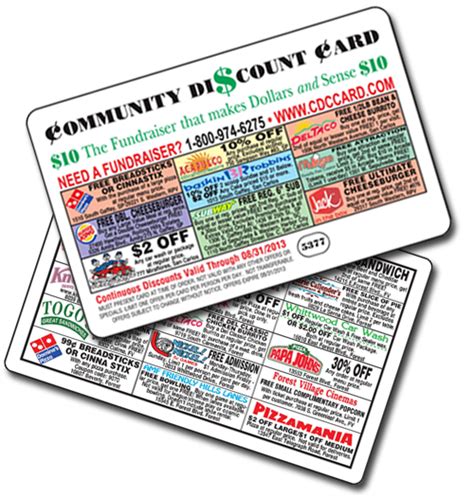 Discount Cards Easy Raise Fundraising