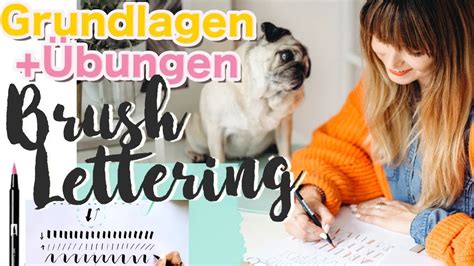 Weitere ideen zu handlettering, lernen die pinnwand zum handlettering lernen! Handlettering I BRUSHLETTERING lernen I Grundlagen + Übungen für Anfänger #letteringmitooobacht ...