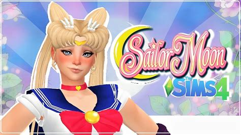 Sims 4 30 Day Cas Challenge Day 15 Sailor Moon ♡♡ Youtube