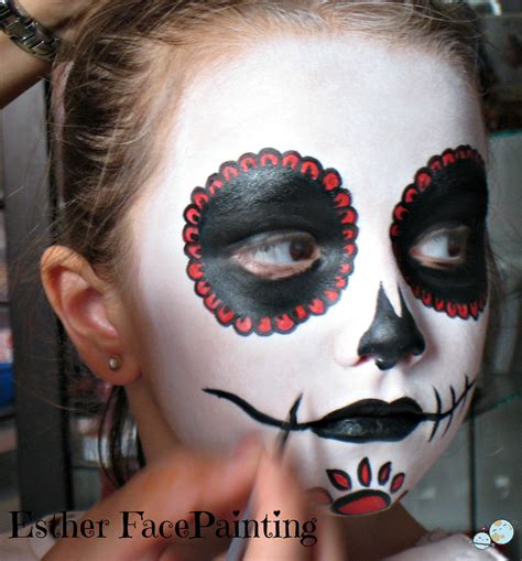 Maquillaje De Halloween Para NiÑos Calavera Mexicana