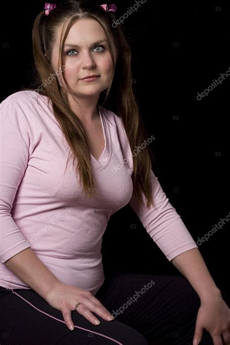 Girl In Pink Shirt Stock Photo Mypstudio