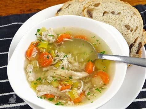 Healthy Slow Cooker Chicken Soup Slow Cooking Perfected