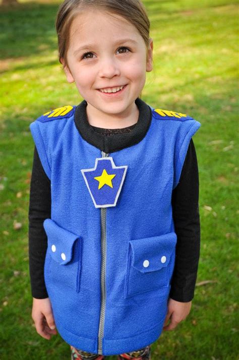 Chase Inspired Vest Chase Paw Patrol Paw Patrol Costume Chase Paw