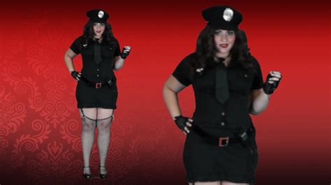 Plus Size Sexy Cop Costume Youtube