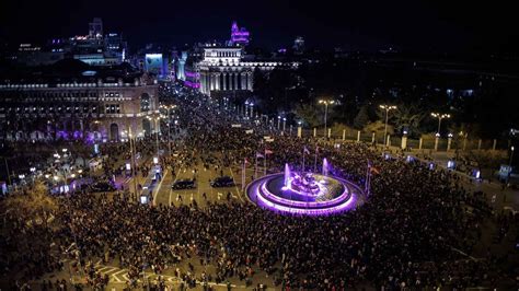 horario y recorridos de la manifestación del 8m en madrid por el día de la mujer 2024