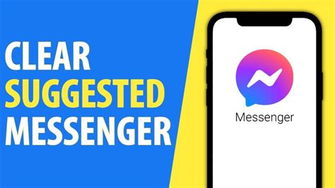How To Clear Suggested On Messenger 2022 Youtube