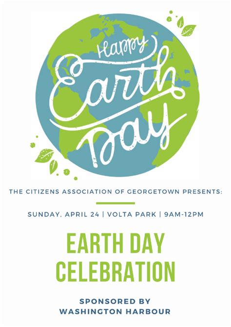 Celebrate Earth Day At Volta Park The Georgetown Metropolitan