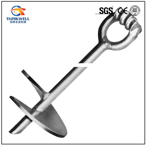 Forged Galvanized Screw Helix Earth Anchor China Helix Earth Anchor