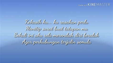 Kemaafan dendam yang terindah… kehangatan mentari dingin salju bertukar ganti hari ke hari aku masih di sini sabar menanti terbuka kembali hatimu yang terkunci… Aishah ~ Kemaafan Dendam Yang Terindah - YouTube