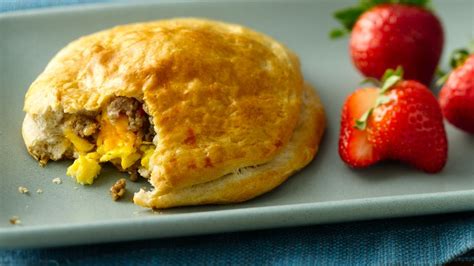 Grands Jr Sausage And Egg Biscuit Pies Recipe From