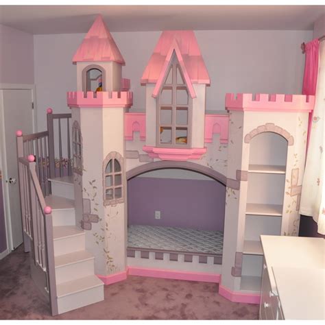 Attach one to each side of the bed with 2 1/2 wood screws and 2 1/2 pocket hole screws and wood glue. file: Complete Diy castle bed plans