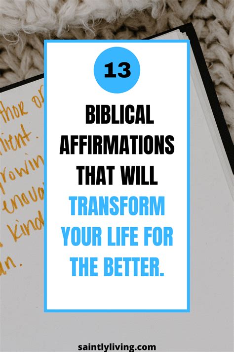 63 Biblical Affirmations That Will Transform Your Life Saintlyliving