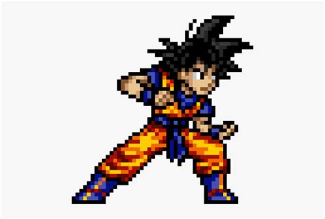 Goku Super Saiyan Pixel Art Hd Png Download Transparent Png Image