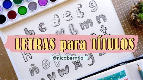 Compartir Imagen Tipos De Letras Bonitas Para Portadas Thptnganamst Edu Vn