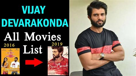 Vijay Devarakonda All Movies List Vijay Devarakonda Filmography