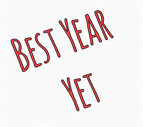 Best Year Yet New Years Resolutions