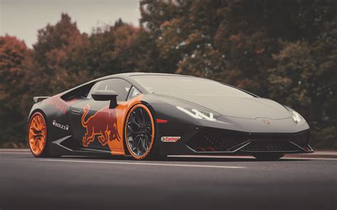 Red Bull Lamborghini Huracan 4k 2020, HD Cars, 4k Wallpapers, Images