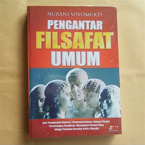 Jual Buku Pengantar Filsafat Umum Nurani Soyomukti Di Lapak