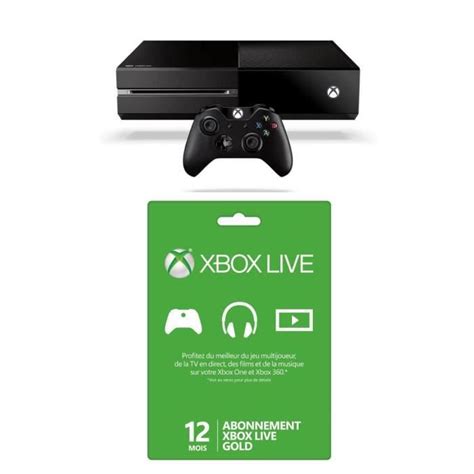 Pack Console Xbox One Abonnement Live Gold 1 An Achat Vente