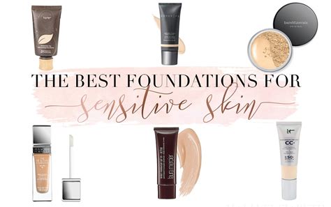 The Best Foundations For Sensitive Skin Blissphere