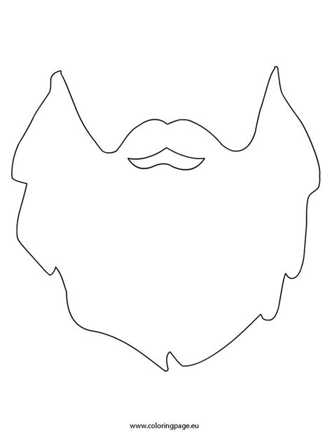 Santa Beard Print Out