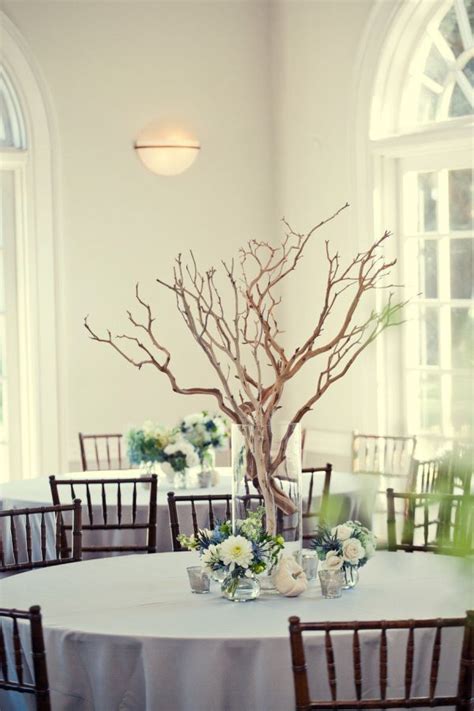 Tree Branch Wedding Centerpieces