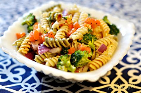 The Thankful Table Blog Archive Tangy Pasta Salad